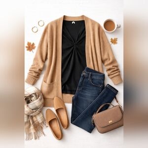 Weatherproof Twist-Front Activewear Top Long Sleeve Size Large New